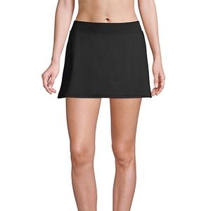 Women's Land End Black Swim Skirt Size 16